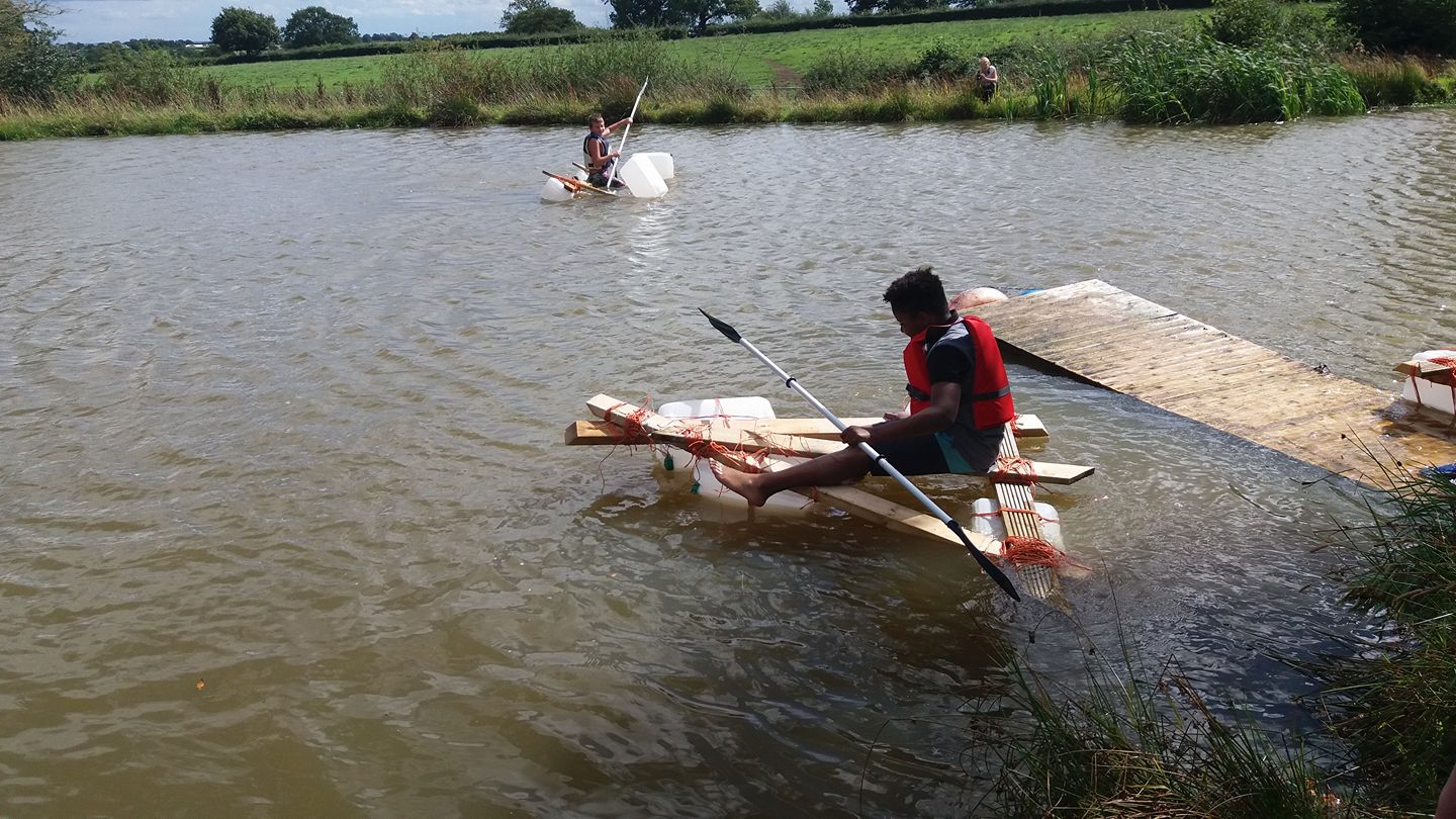 raft building