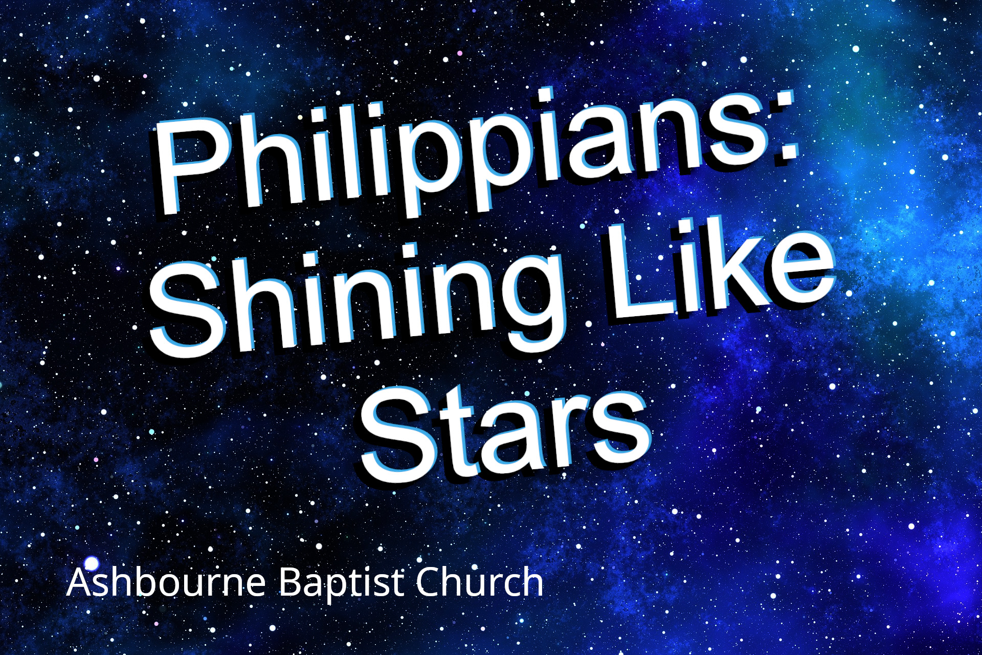 Philippians: Shining Like Stars  series Cover picture