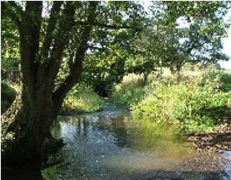 The Henmore Brook provided fresh water