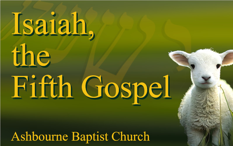 Isaiah: The Fifth Gospel  series Cover picture