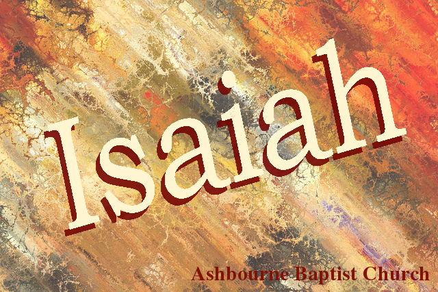 Isaiah Sermon Series Cover